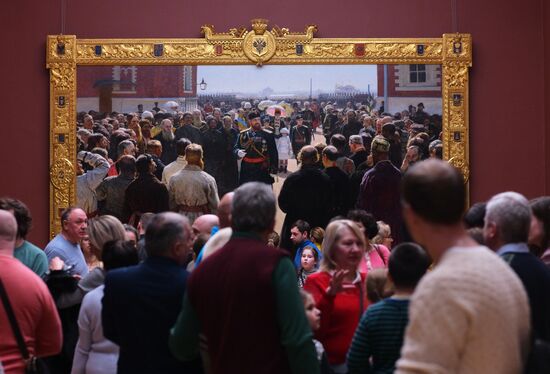 Tretyakov Gallery during New Year holidays