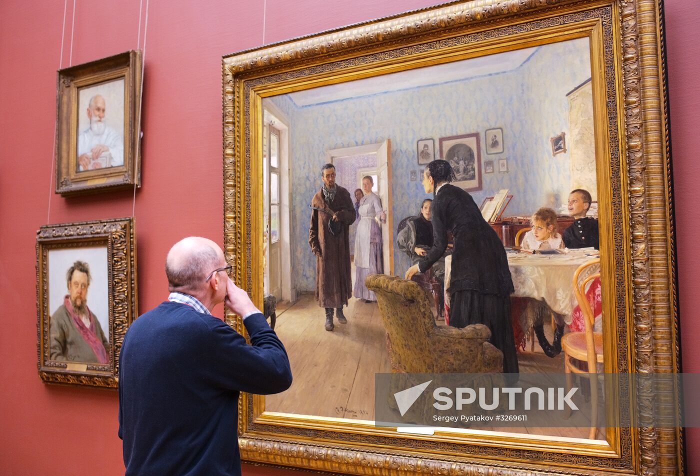 Tretyakov Gallery during New Year holidays