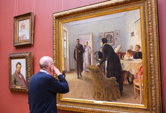 Tretyakov Gallery during New Year holidays