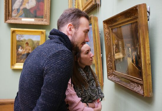 Tretyakov Gallery during New Year holidays