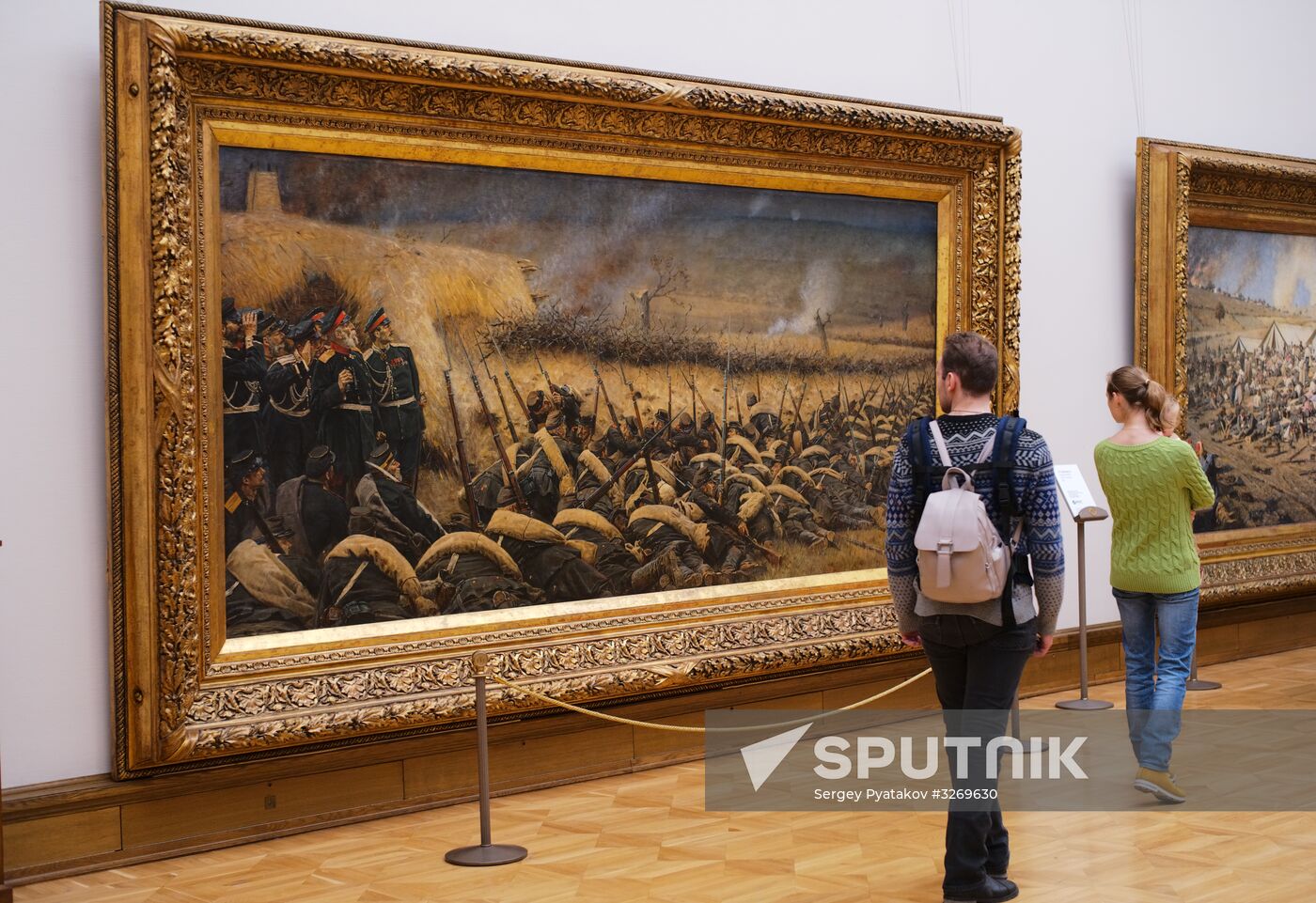 Tretyakov Gallery during New Year holidays