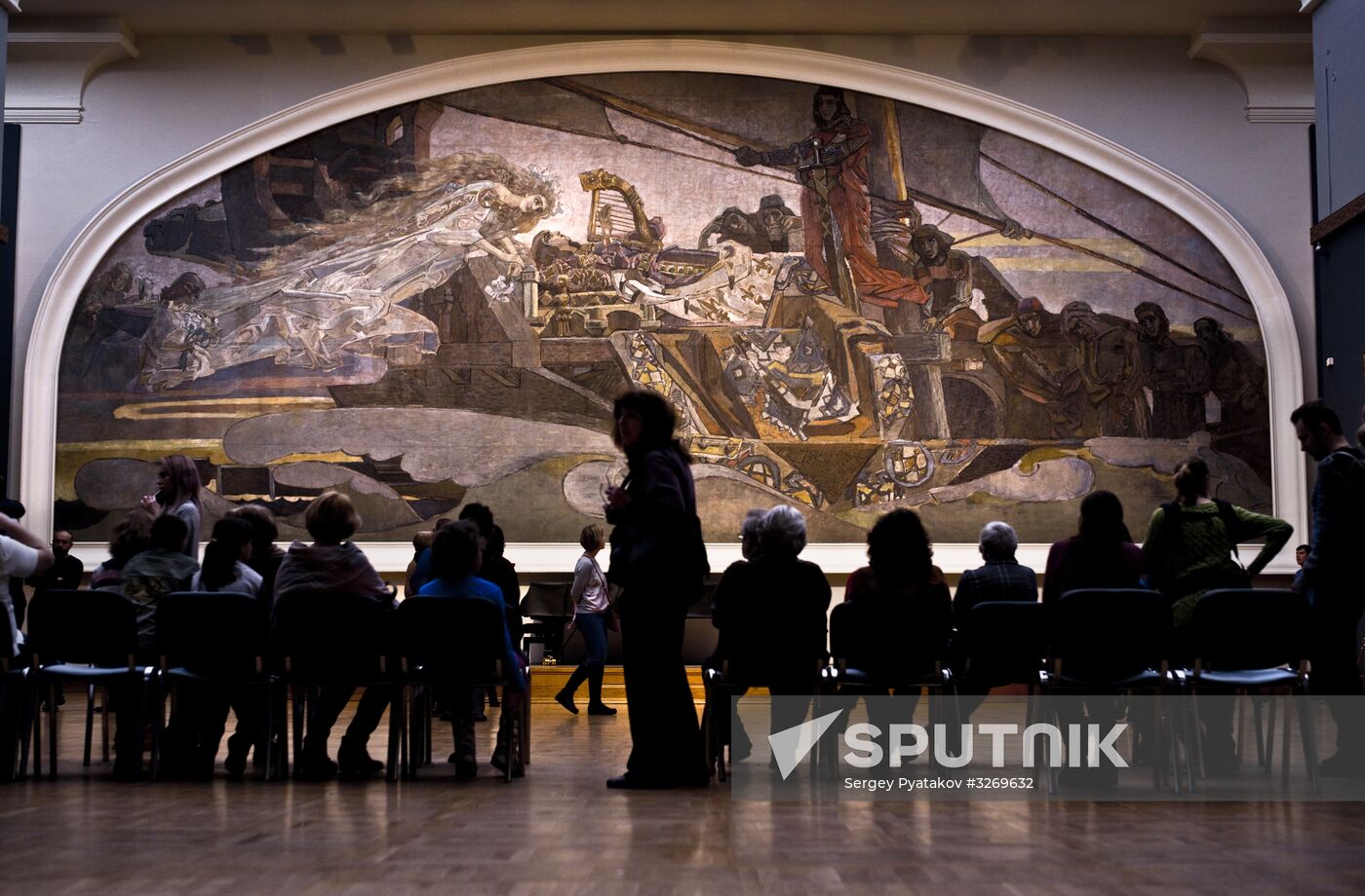Tretyakov Gallery during New Year holidays
