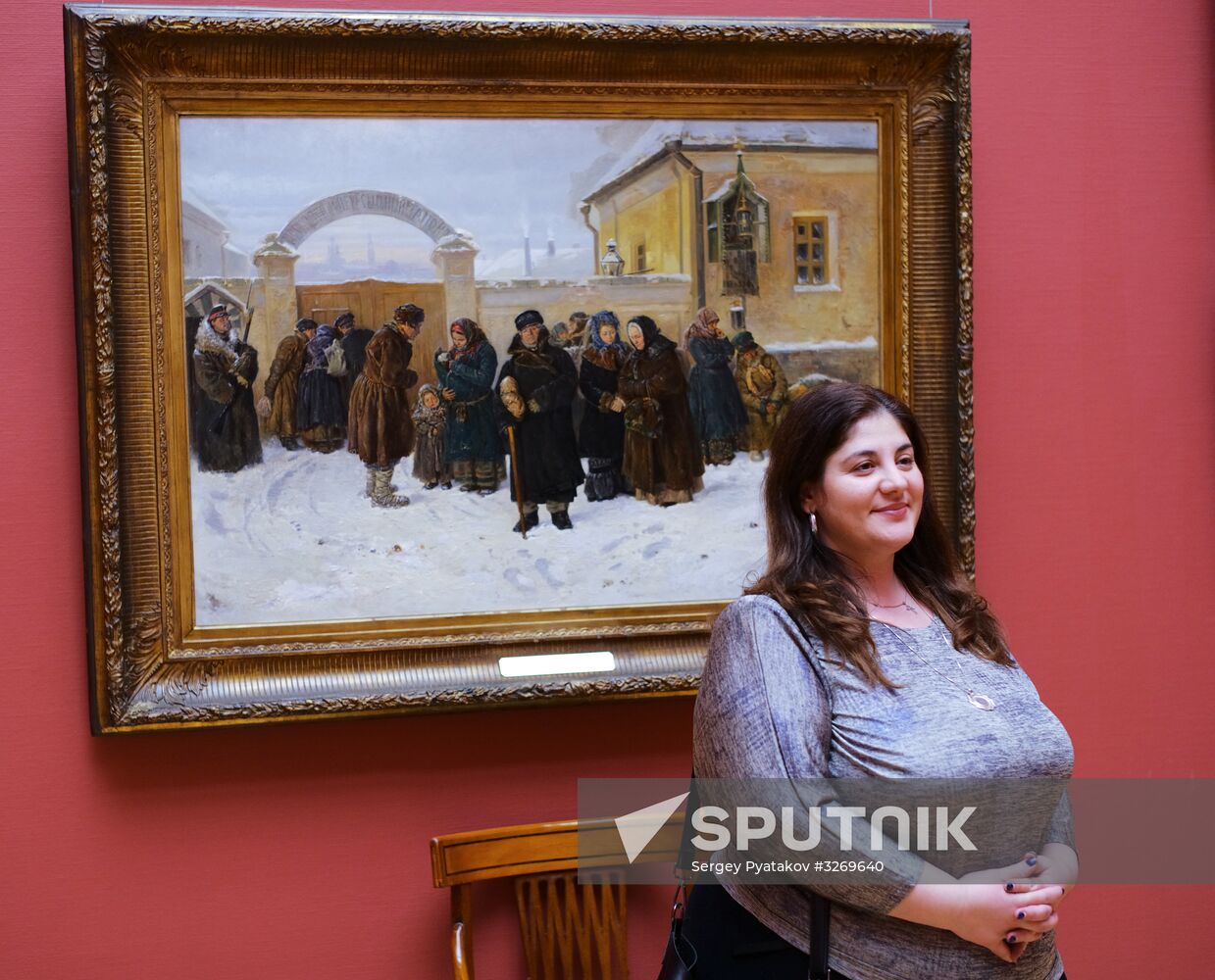 Tretyakov Gallery during New Year holidays
