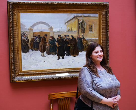 Tretyakov Gallery during New Year holidays