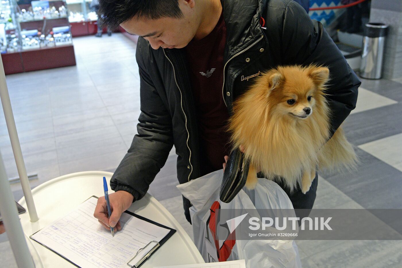Collection of signatures supporting Vladimir Putin’s presidential bid is underway