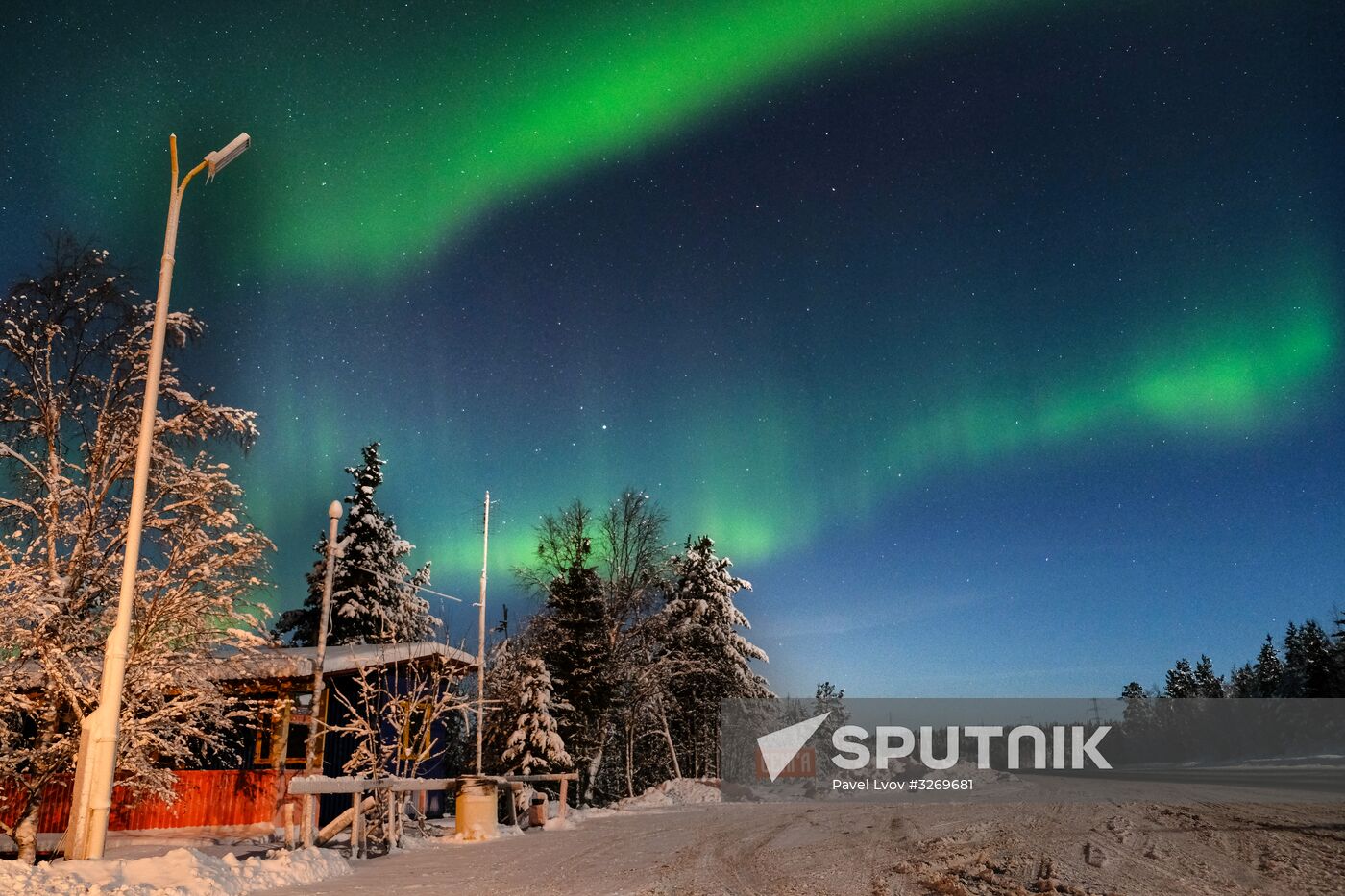 Northern Lights in Murmansk Region