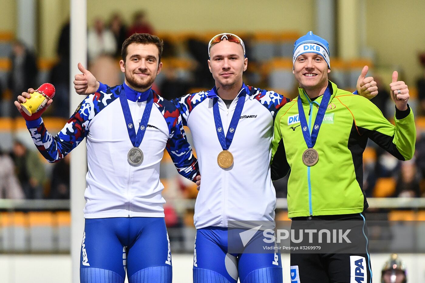 European Speed Skating Championships. Day two