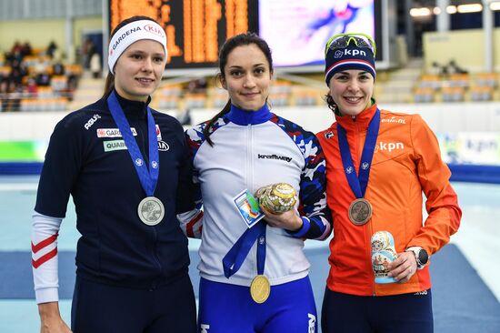 European Speed Skating Championships. Day two