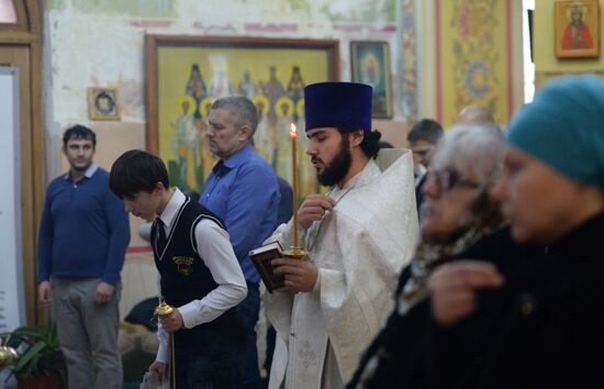 Christmas celebrated across Russia