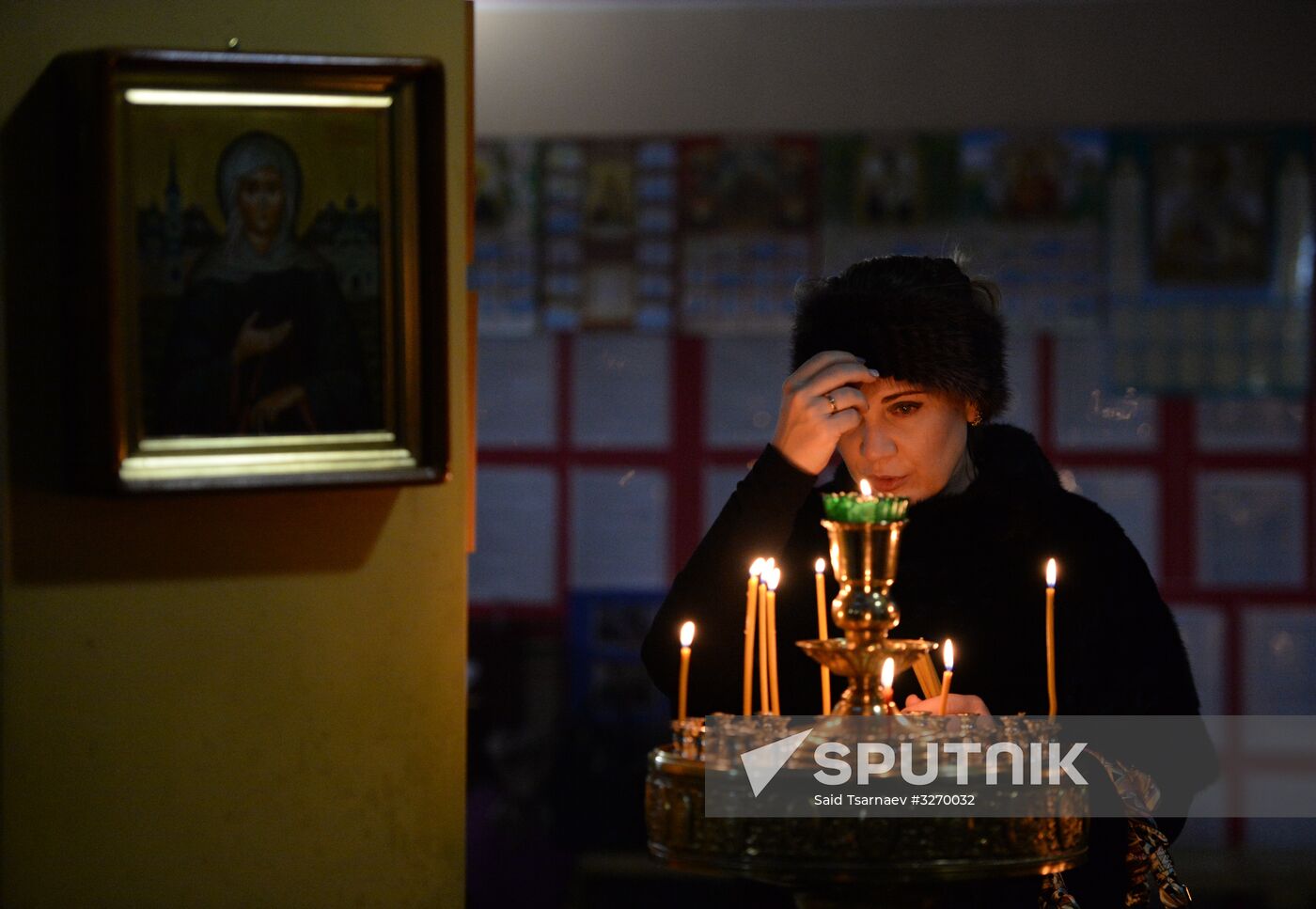 Christmas celebrated across Russia