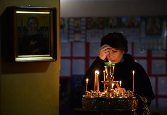Christmas celebrated across Russia