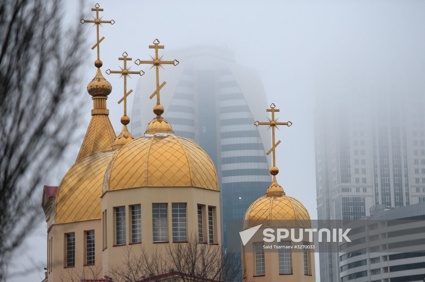 Christmas celebrated across Russia