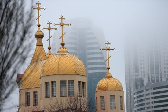 Christmas celebrated across Russia