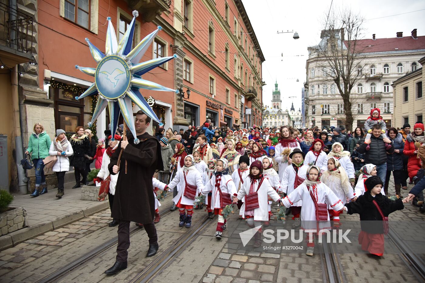 Christmas celebrated in Lviv