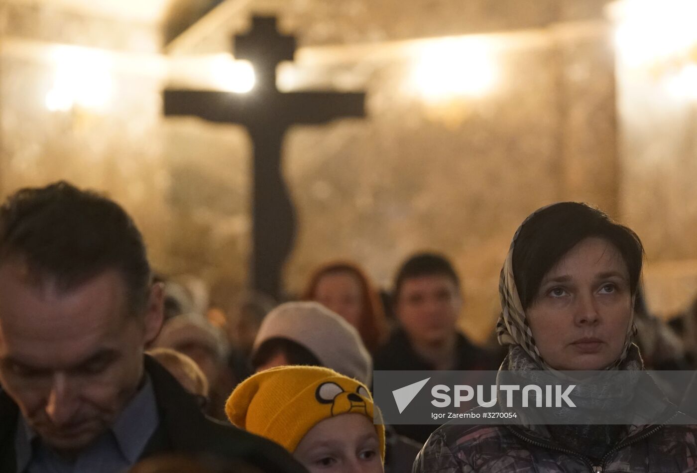 Christmas celebrated across Russia