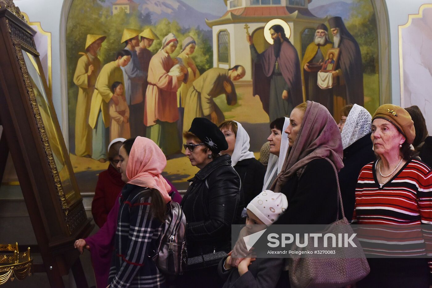 Christmas celebrated across Russia