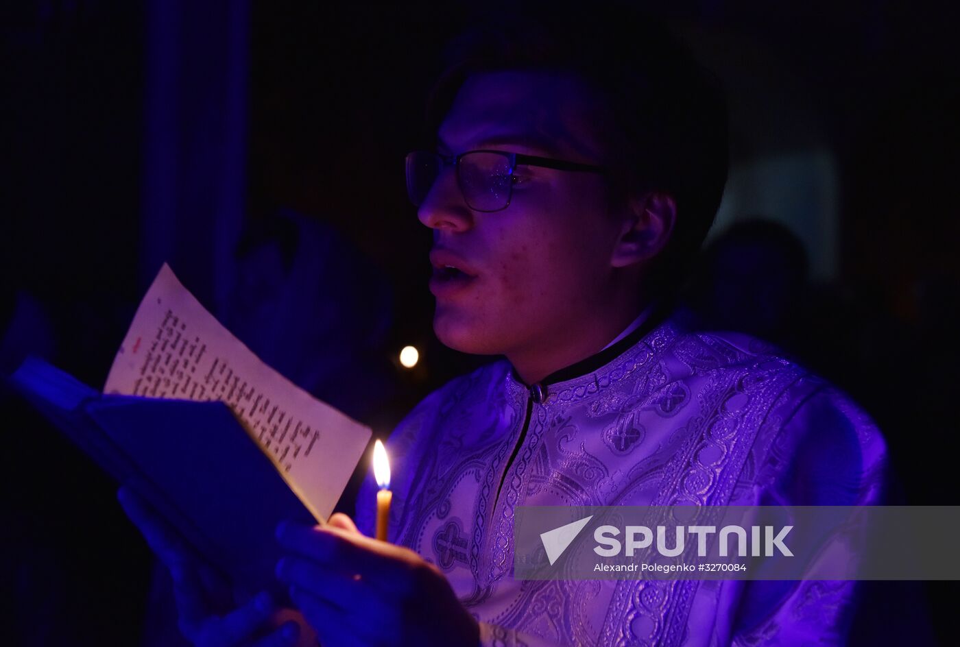 Christmas celebrated across Russia