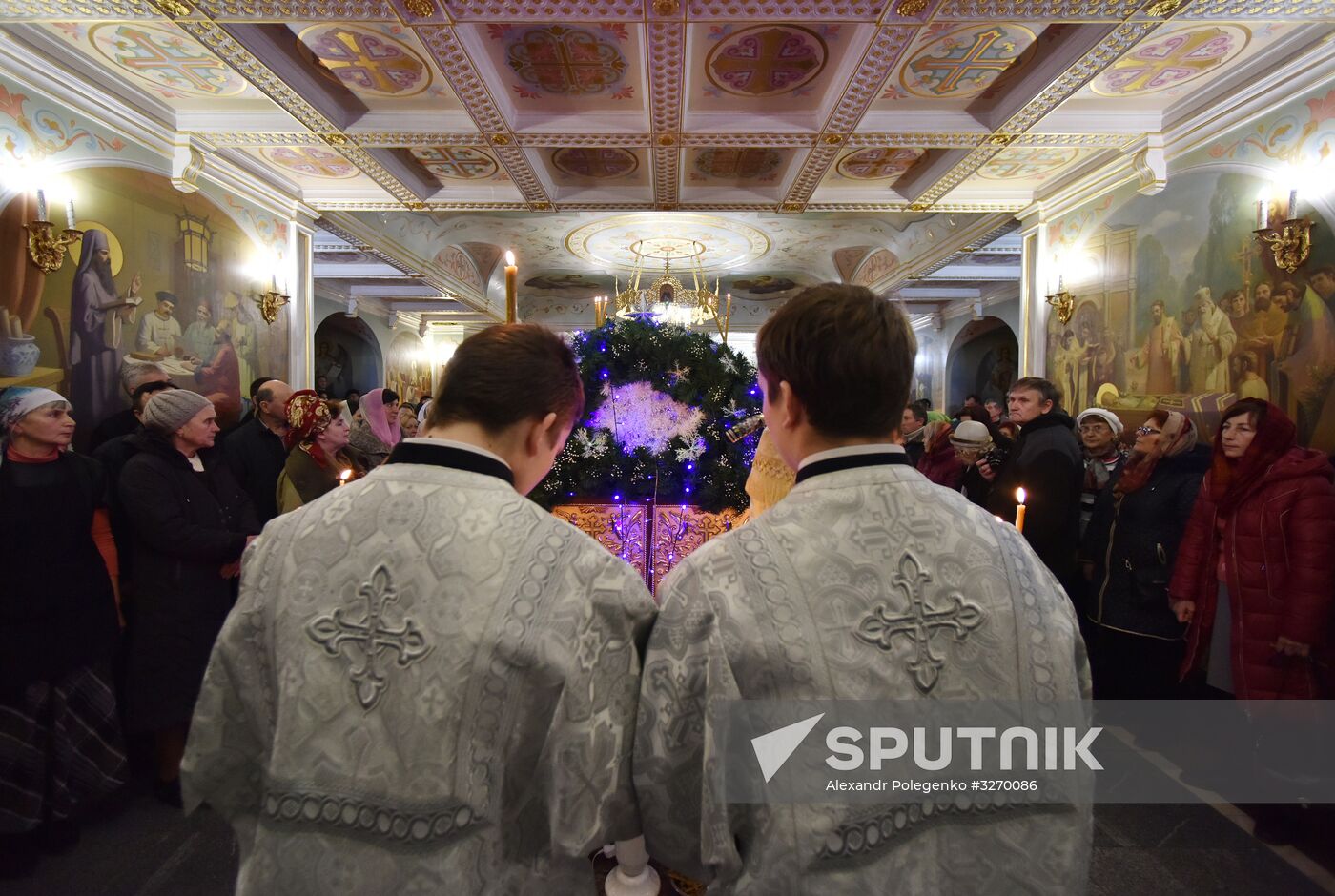 Christmas celebrated across Russia