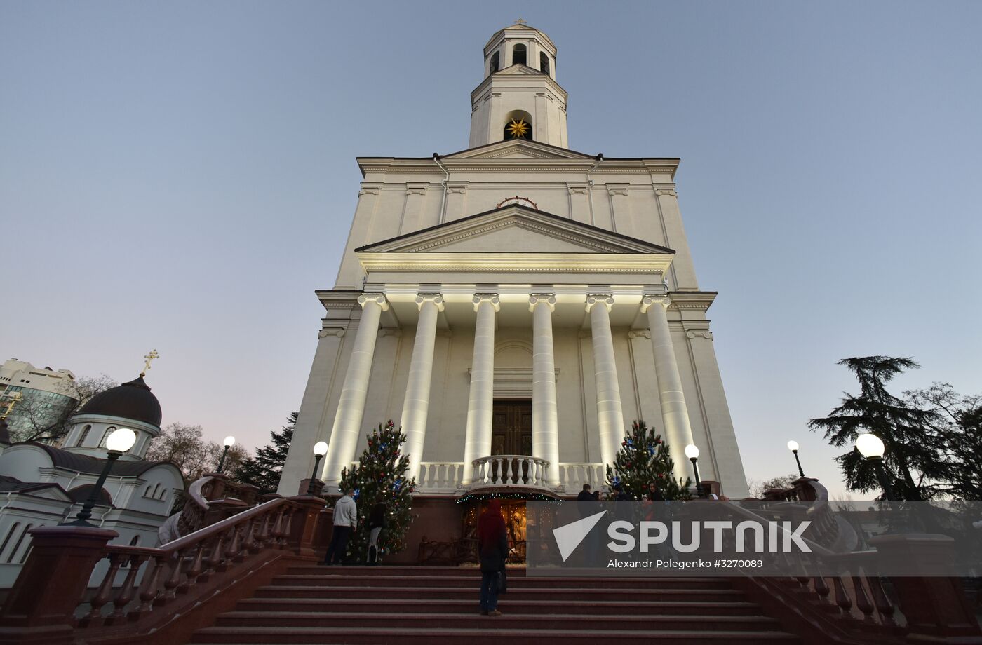 Christmas celebrated across Russia