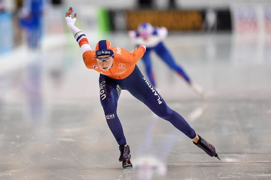 European Speed Skating Championships. Day two