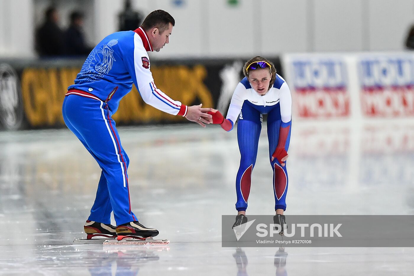 European Speed Skating Championships. Day two