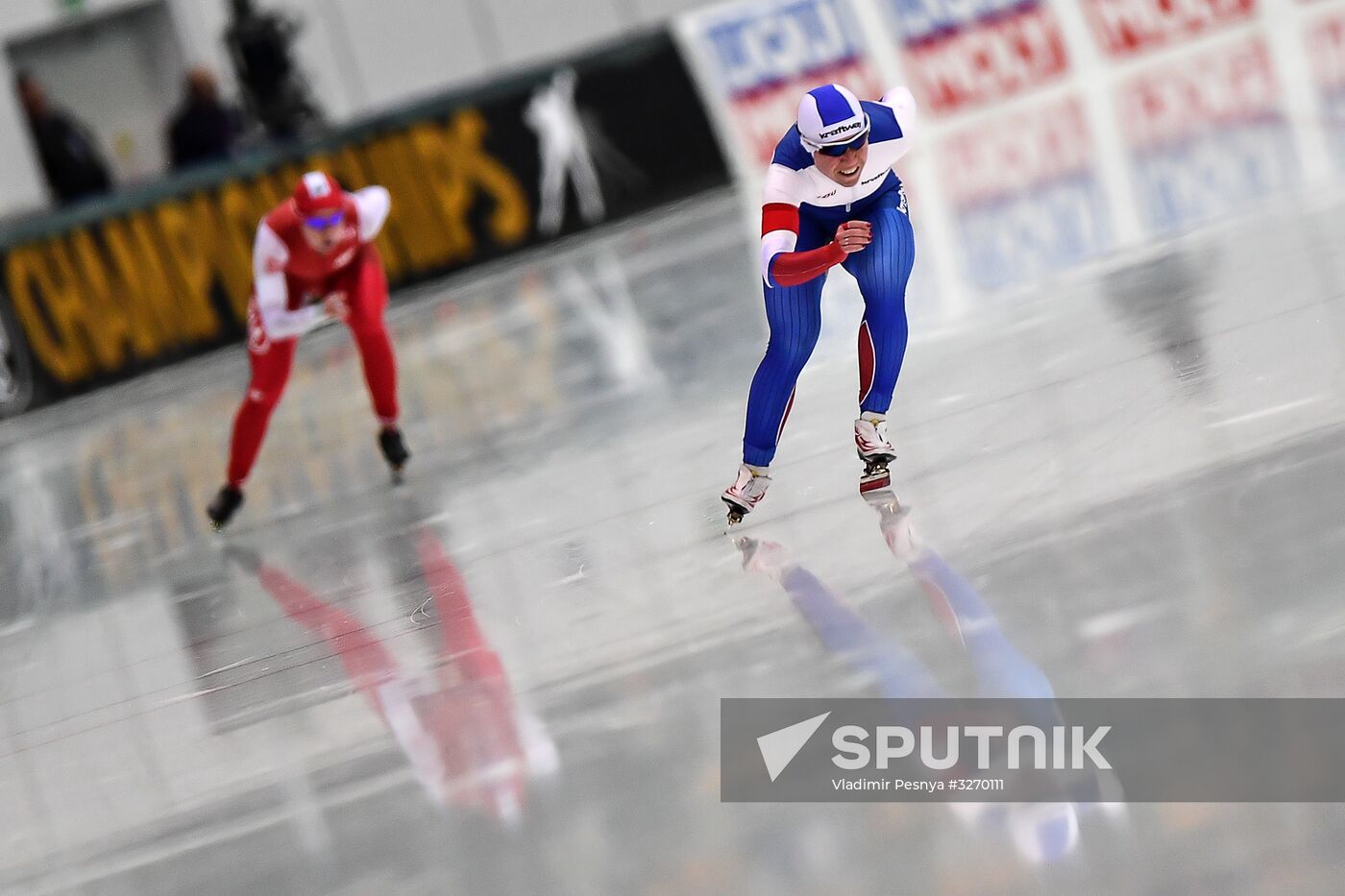 European Speed Skating Championships. Day two