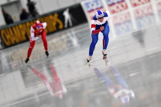 European Speed Skating Championships. Day two