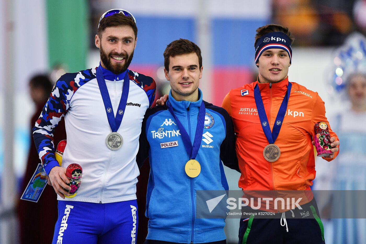 European Speed Skating Championships. Day two