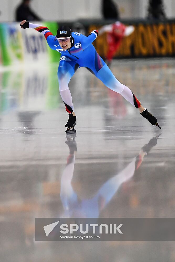 European Speed Skating Championships. Day two