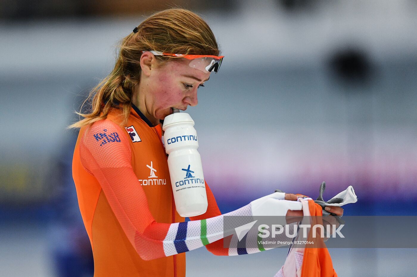 European Speed Skating Championships. Day two