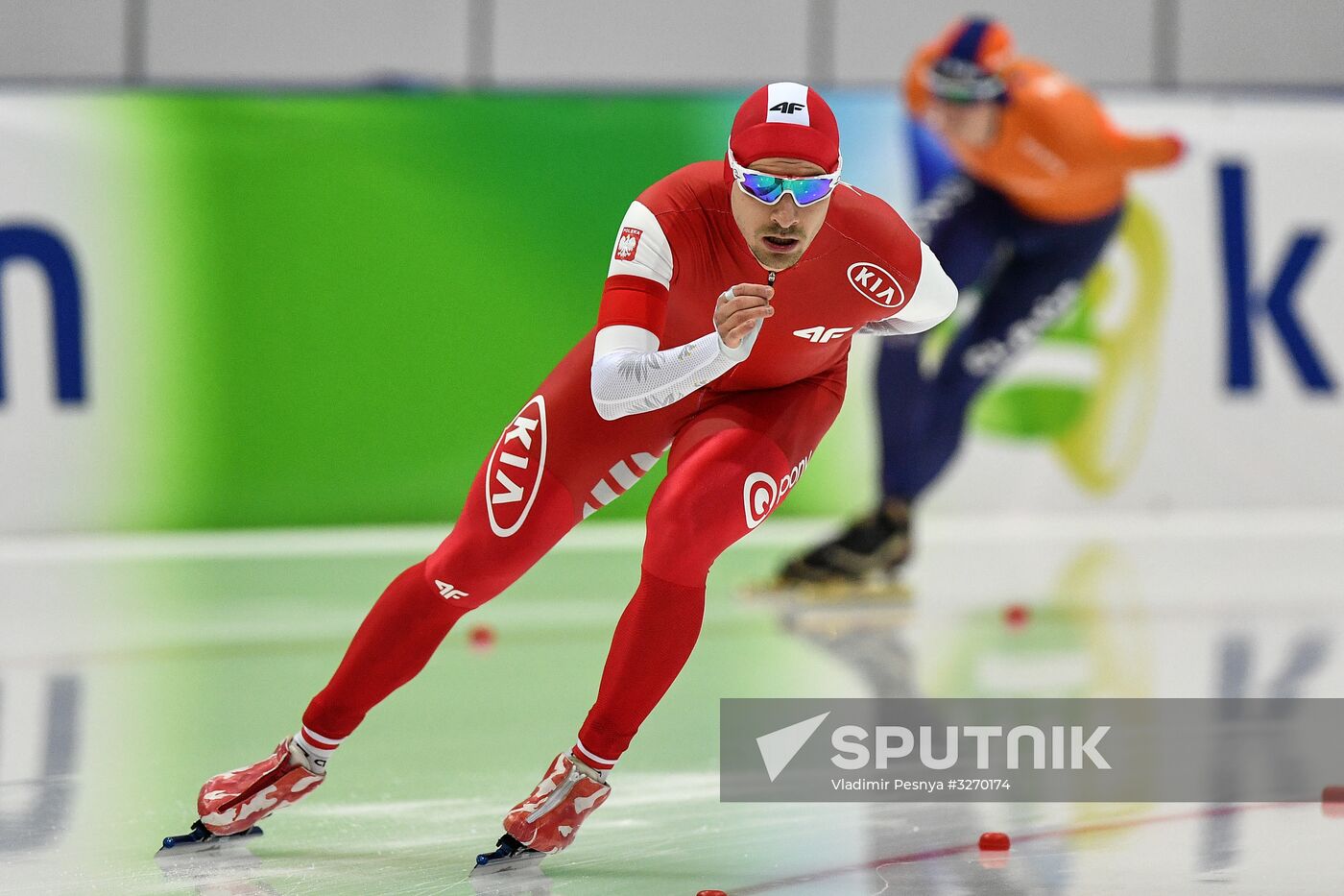European Speed Skating Championships. Day two