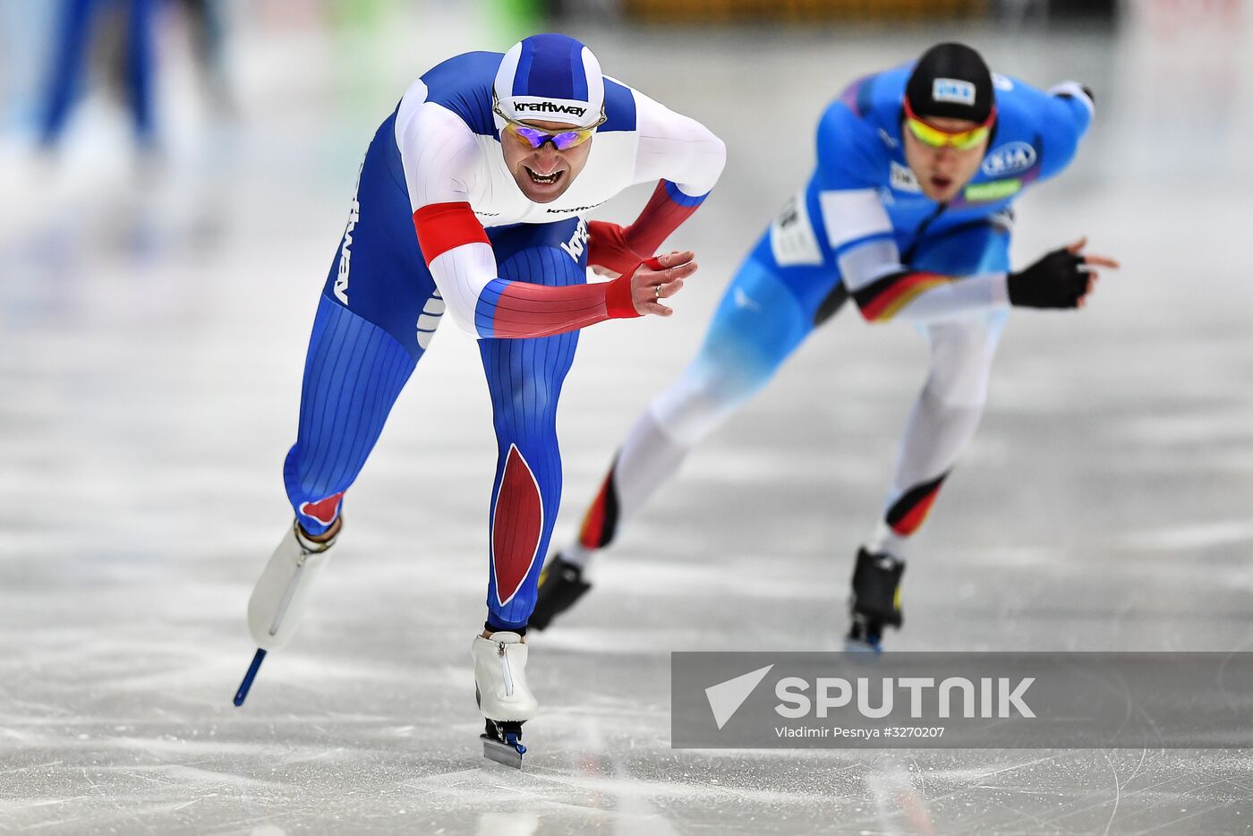 European Speed Skating Championships. Day two
