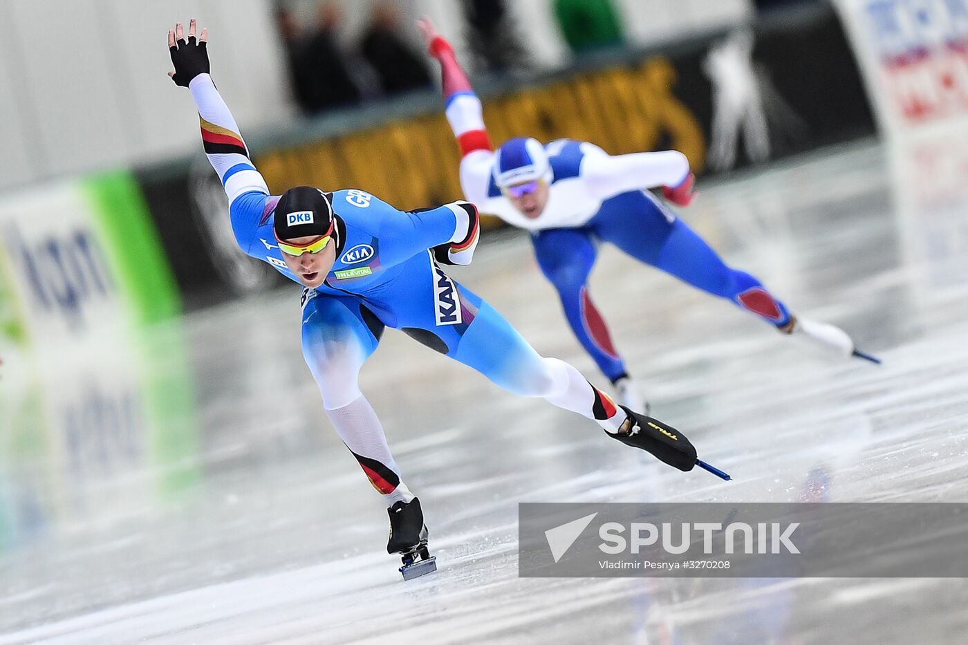 European Speed Skating Championships. Day two