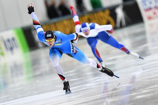 European Speed Skating Championships. Day two