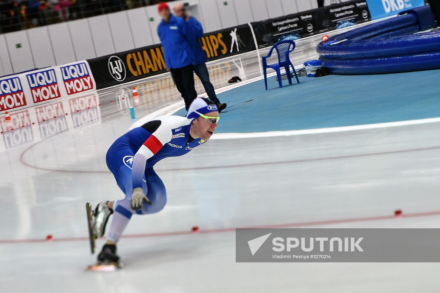 European Speed Skating Championships. Day two