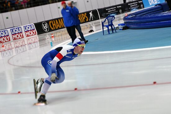 European Speed Skating Championships. Day two