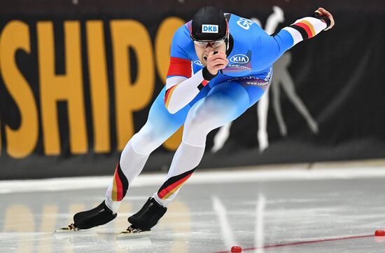 European Speed Skating Championships. Day two