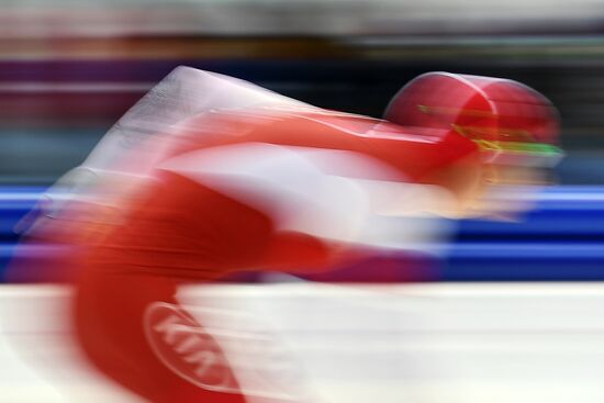 European Speed Skating Championships. Day two
