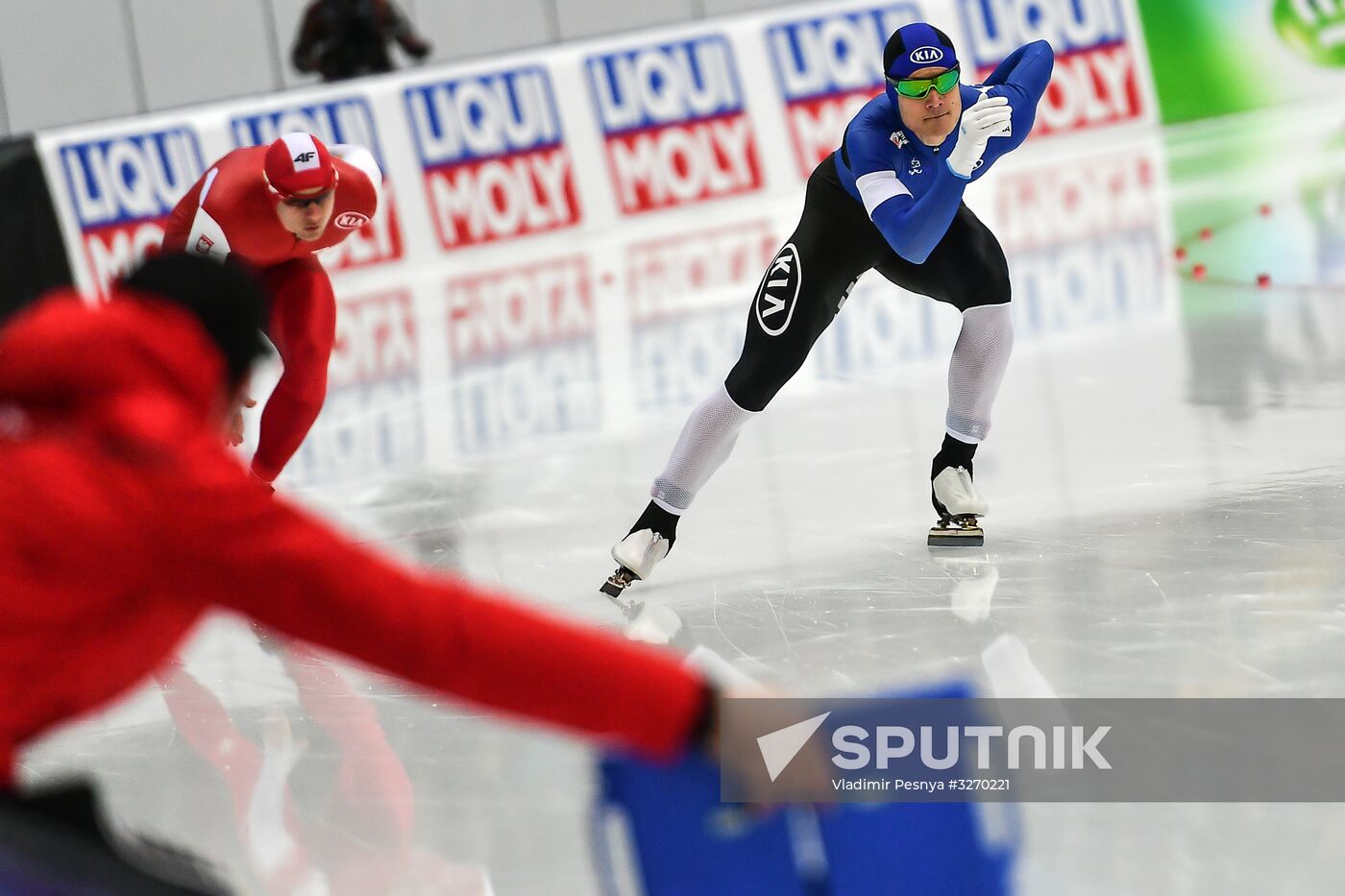 European Speed Skating Championships. Day two