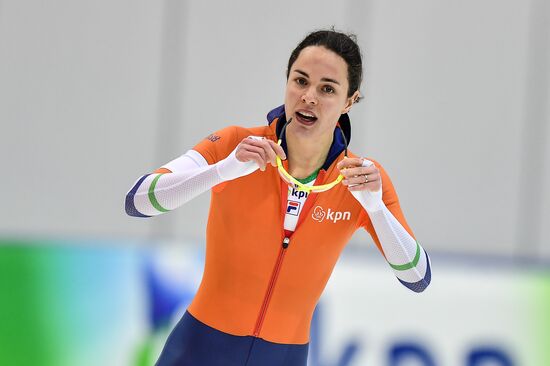 European Speed Skating Championships. Day two