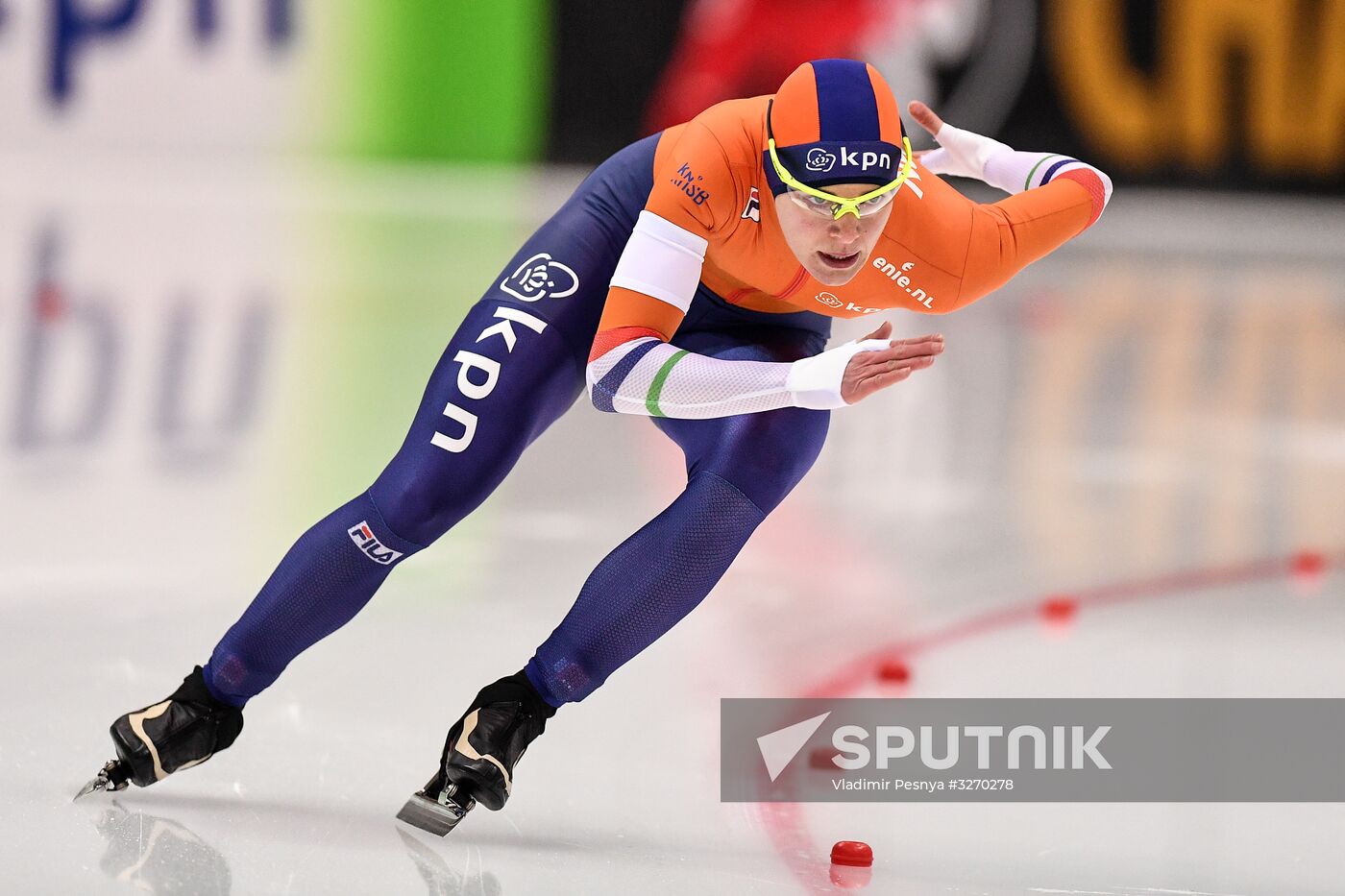 European Speed Skating Championships. Day two