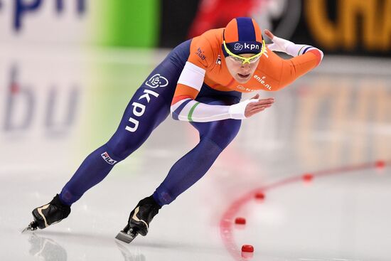 European Speed Skating Championships. Day two