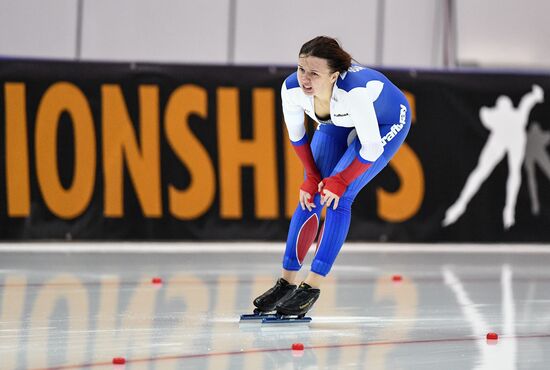 European Speed Skating Championships. Day two
