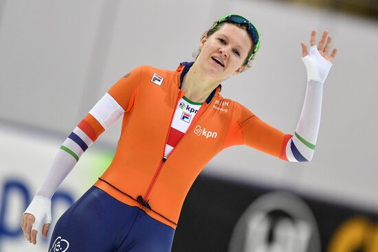 European Speed Skating Championships. Day two