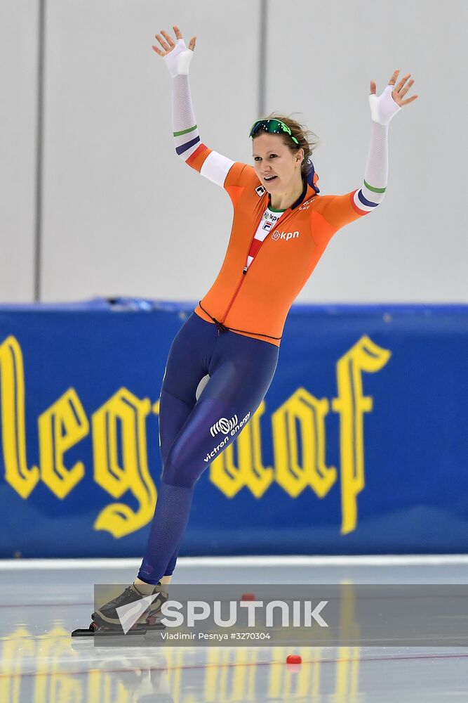 European Speed Skating Championships. Day two