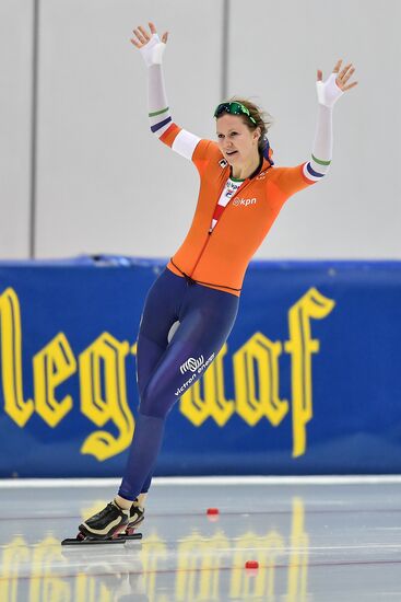 European Speed Skating Championships. Day two