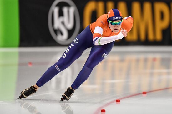 European Speed Skating Championships. Day two