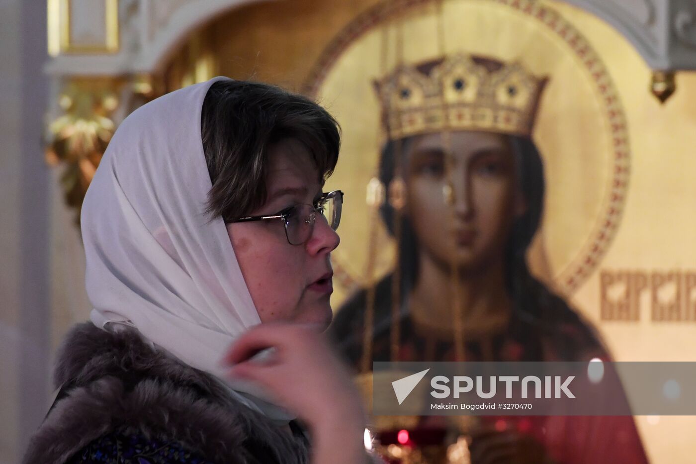 Christmas celebrated across Russia