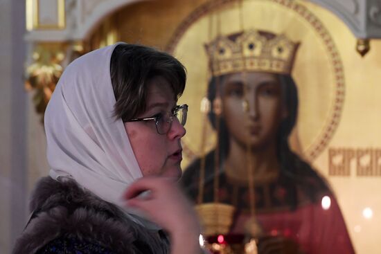 Christmas celebrated across Russia