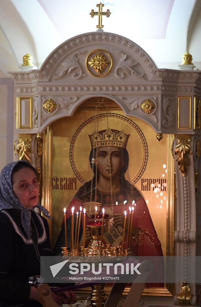 Christmas celebrated across Russia